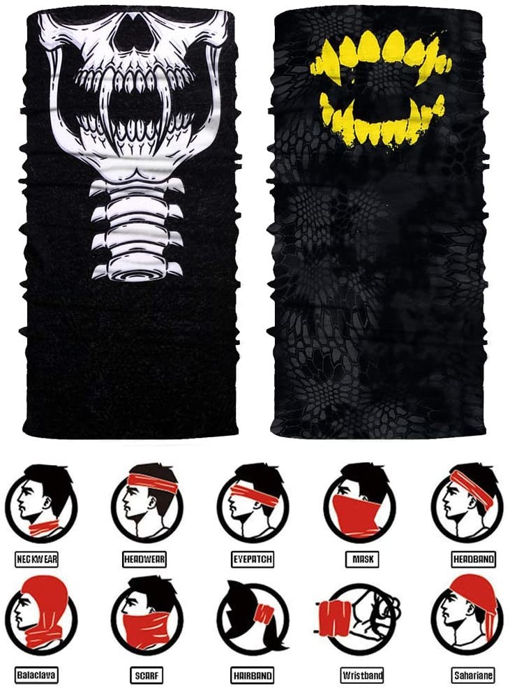 Kids Seamless Handkerchief Pm2.5 Face Tube Bandana