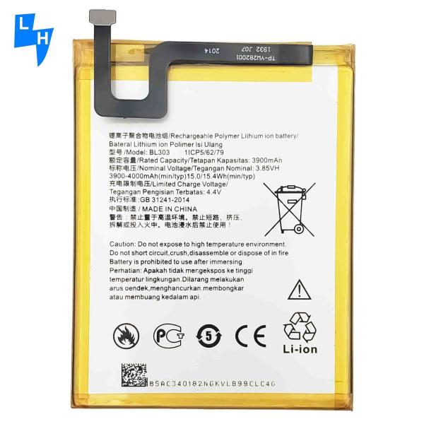 500PCS OEM/ODM Double IC Protection Battery for Lenovo-A6 note L19041 BL303
