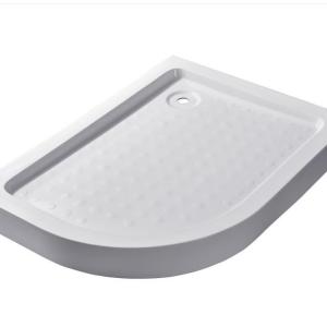 China Lightweight Fiberglass Walk In Shower Tray Pans For Homestays Bathtub Custom Made factory