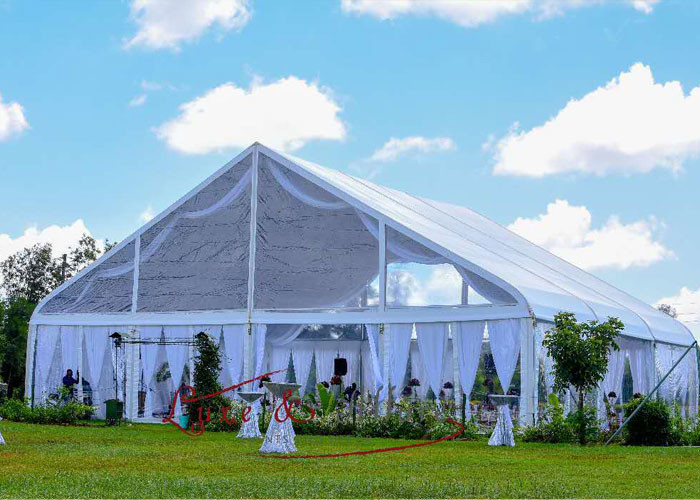 PVC White Elegant 30x30m Clear Wedding Event Tent