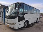 Used Tour Bus KLQ6856 37 Seats Left Steering Steel Chassis Euro III Used Higer