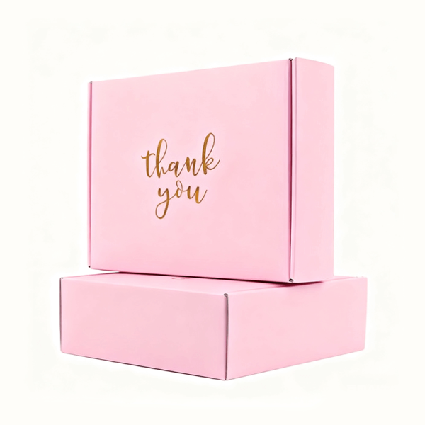 Corrugated Recyclable Biodegradable Gift Packaging Shoes Clothes Sponge Lined Postal Mailer Shipping