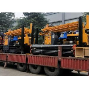 China 350 Meter Depth Crawler Land Drilling Machine With Diesel Power factory