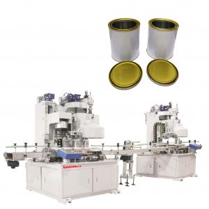 China 10KW 35cpm Full Auto Production Line For Small Round Cans on sale