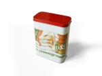 Metal Rectangle Christmas Tin Box food gift containers For Chocolate Cookie