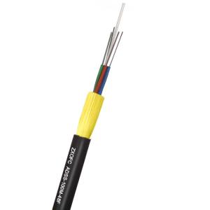 China 12-96 Core G652D ADSS Self Supporting Fiber Cable factory