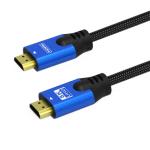 BLACK PVC Hdmi Male To Male Cable , High Definition Hdmi Cable