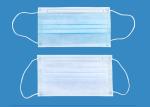 Dust Proof Medical Protective Mask Breathable Blue White Surgical Face Mask