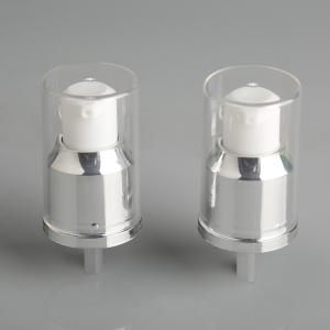 China 24/410 ISO Certification Cosmetics Cream Pump Dispenser with Over Cap 24mm factory