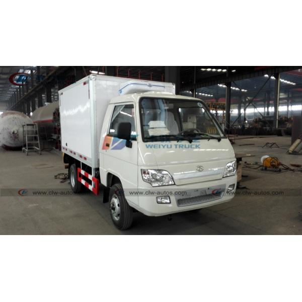 Foton Forland 1 Ton Small Freezer Van Truck For Meat Transport