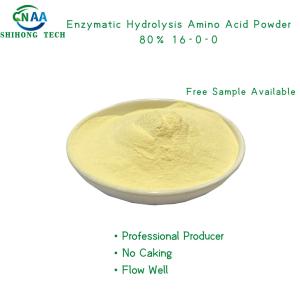 China 80% Enzymatic Hydrolysis Process Amino Acid Organic Nitrogen 16-0-0 Foliar Fertilizer factory