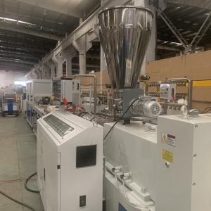 China WPC Twin Screw Pla Extruder Machine 38CrMoALA Screw factory
