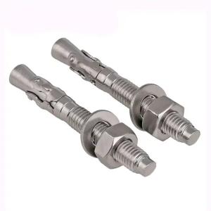 China Stainless Steel Bolt And Nuts with Silvery Coating for Various Industries factory