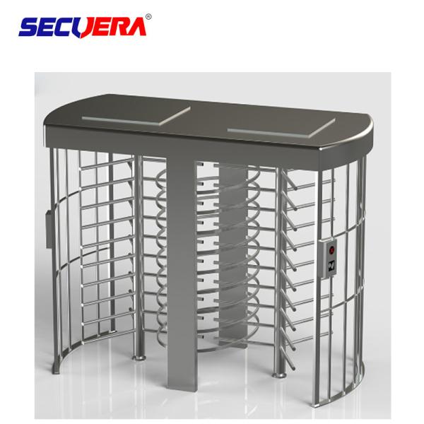 China Speed Gate Cross Security Products Full Height Turnstile For Office Building Access Control factory
