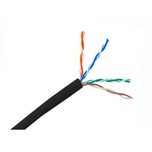 China Cat5e Outdoor Copper Lan Ethernet Cable 4 Pair UTP Network Cable 305 m in pull box on sale