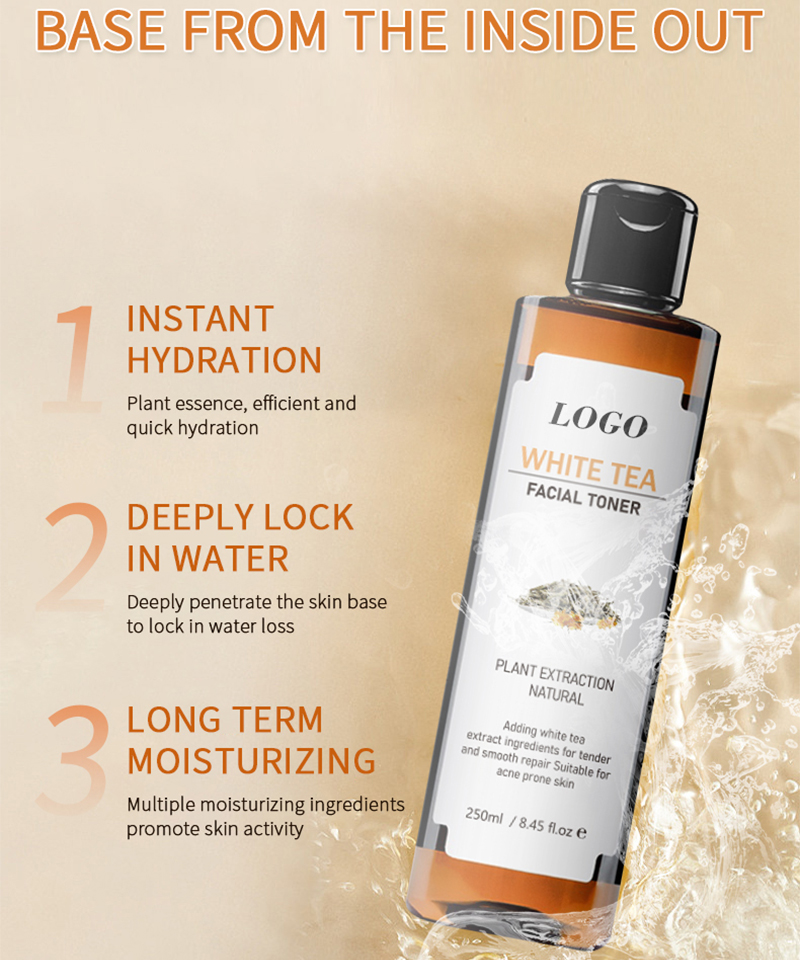 Multiple Moisturizing Ingredients Refine Pores And Make Skin Soft Whitening Face Toner For Hyperpigmentation
