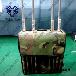 China Military 5 Bands GPS WIFI5.8G Backpack Signal Jammer factory