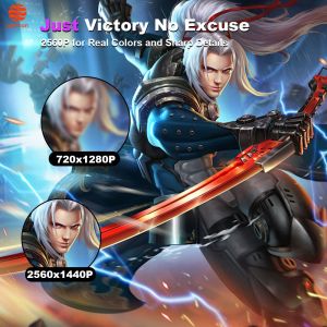 27-Inch Gaming Monitor: UHD Resolution, 2560x1440 2K IPS Panel, 360Hz High