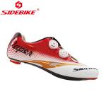 Colored Road Racing Bicycle Shoes Dirt Resistant Anti Skid High Performance