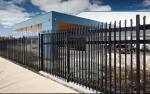 High quality galvanized garrison steel picket fence for sale/manufacture price