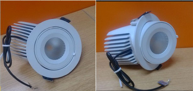 30W 37V COB LED Hotel Lobby Downlight / IP54 Waterproof Recessed Downlight