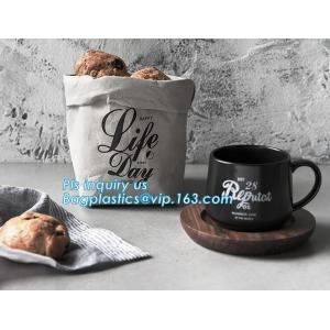 Kraft Paper Storage Bag, Laudry Kraft Bags, Clothes Bags, Pack Recycled Brown