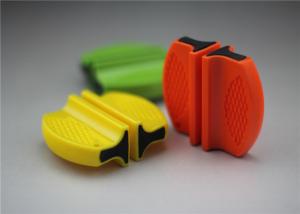 China Mini Size Outdoor Knife Sharpener With Tungsten Blade And Ceramic Rod factory