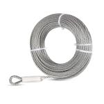 Bending 7x19 Strands Steel Aircraft Cable 50 feet 5/16 inch Stainless Steel for