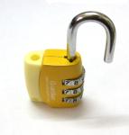 3 Digital Colorful Luggage Combination Padlock