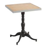 Garden Cast Aluminum Furniture Outdoor Dining Table for Restaurant