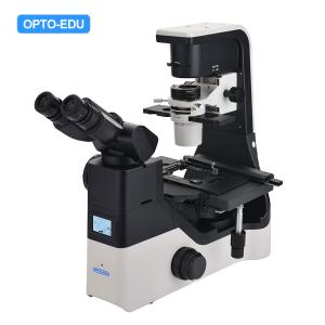 China OPTO EDU A14.1065 Tilting Inverted Phase Contrast Microscope factory