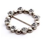 Fashion Metal Shoe Clips , Decorative Ladies Shoe Clips Vintage Style