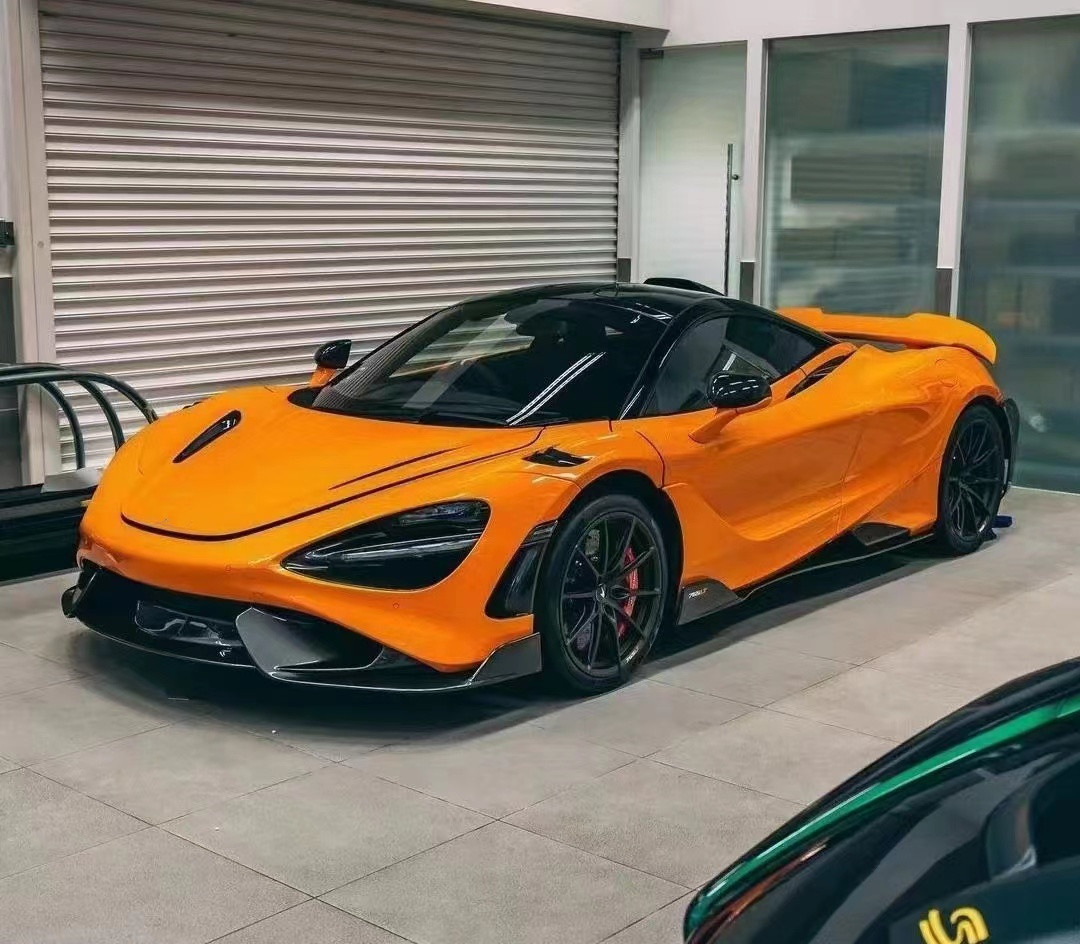 For McLaren 720s Body Kit 720S Upgrades the 765LT Style Carbon Fiber Front and Rear Bumper Spoiler Body Kit
