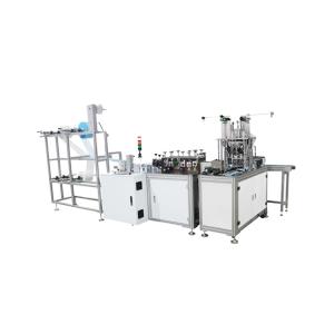 China Full Automatic ultrasonic Medical Tie On Mask Making Machine factory