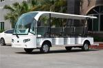 72V Dc Motor Electric Sightseeing Car Tourist Bus With 14 Seats For Campus /