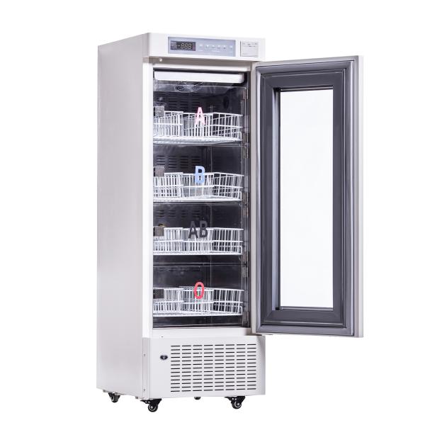 208L Mini Small Capacity Biomedical Blood Storage Refrigerator Real Forced Air