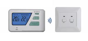 China Single Stage Non Programmable Thermostat With Emergency Heat Switch factory