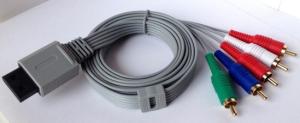 China Nintendo HDTV Audio Video Game Cables , WII / WII U Component Cabel factory