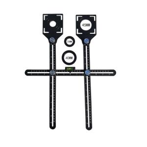 6-Sided Angle Measurement Tool Tile Hole Locator