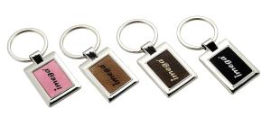 China Top Grain Leather Key Chains In Desirable Colors And Unique Designs factory