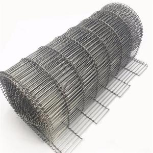 China Wire Mesh 3mm Ladder Conveyor Belt For Food Industries factory