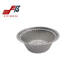 Restaurant Round Foil Trays BBQ Circle Foil Pan 184mm*64mm
