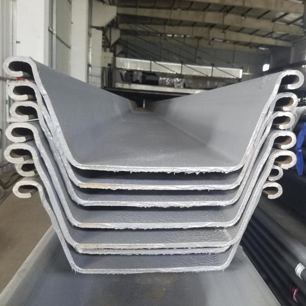High Strength Galvanized Sheet Steel Pile Easy Installation High Corrosion
