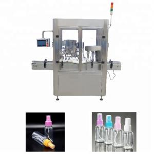 China 220V 3.8kw Electric Perfume Filling Machine With Peristaltic Pump / Stainless Steel Piston Pump factory