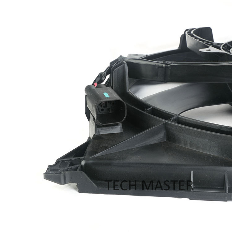 400W Radiator Cooling Fan Assembly For E83 BMW Electric Engine Cooling Radiator Fan 17113452509 17113414008 17113401056
