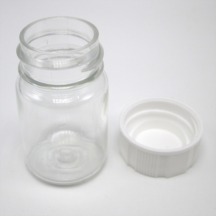 15mL Round Shape PET Plastic Bottle for Medicine Supplement Storage