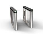 Glass Arms SS316 Servo Motor Speed Gate Turnstile