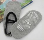 Breathable Circle Cotton Socks Yoga Grip Socks For Women Letter Pattern Type