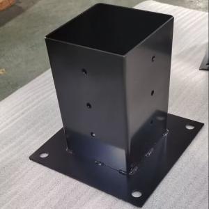 China Easily Assembled Steel Pergola Kit Heavy-duty Corner Connector Brackets for Wood Stand on sale