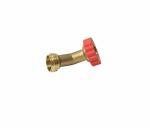 Lead Free 45 Degree Brass Hose Elbow Garden Using 3/4NH-11.5